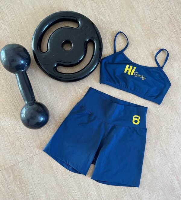 Conjunto Top e Short Fitness - Imagem 6