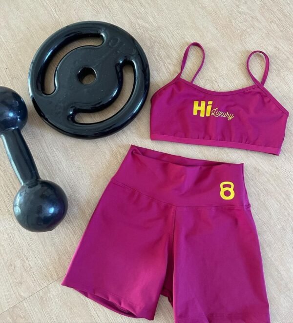 Conjunto Top e Short Fitness - Imagem 4
