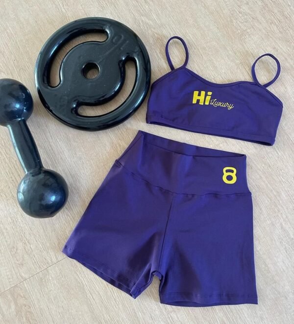 Conjunto Top e Short Fitness - Imagem 3